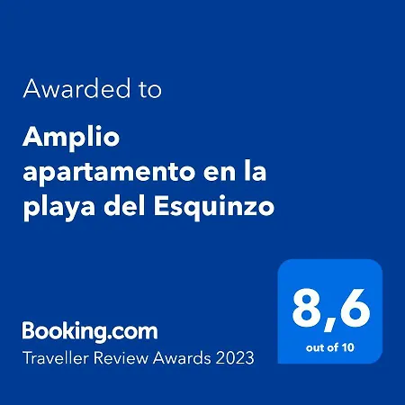 Amplio En La Playa Del Esquinzo Lejlighed